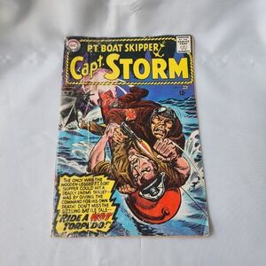 Capt Storm #11 Feb DC Comics P.T. Boat Skipper Comic Book BnB Golden Age VG Rare